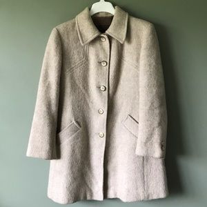 Vintage Wool Winter Long Coat